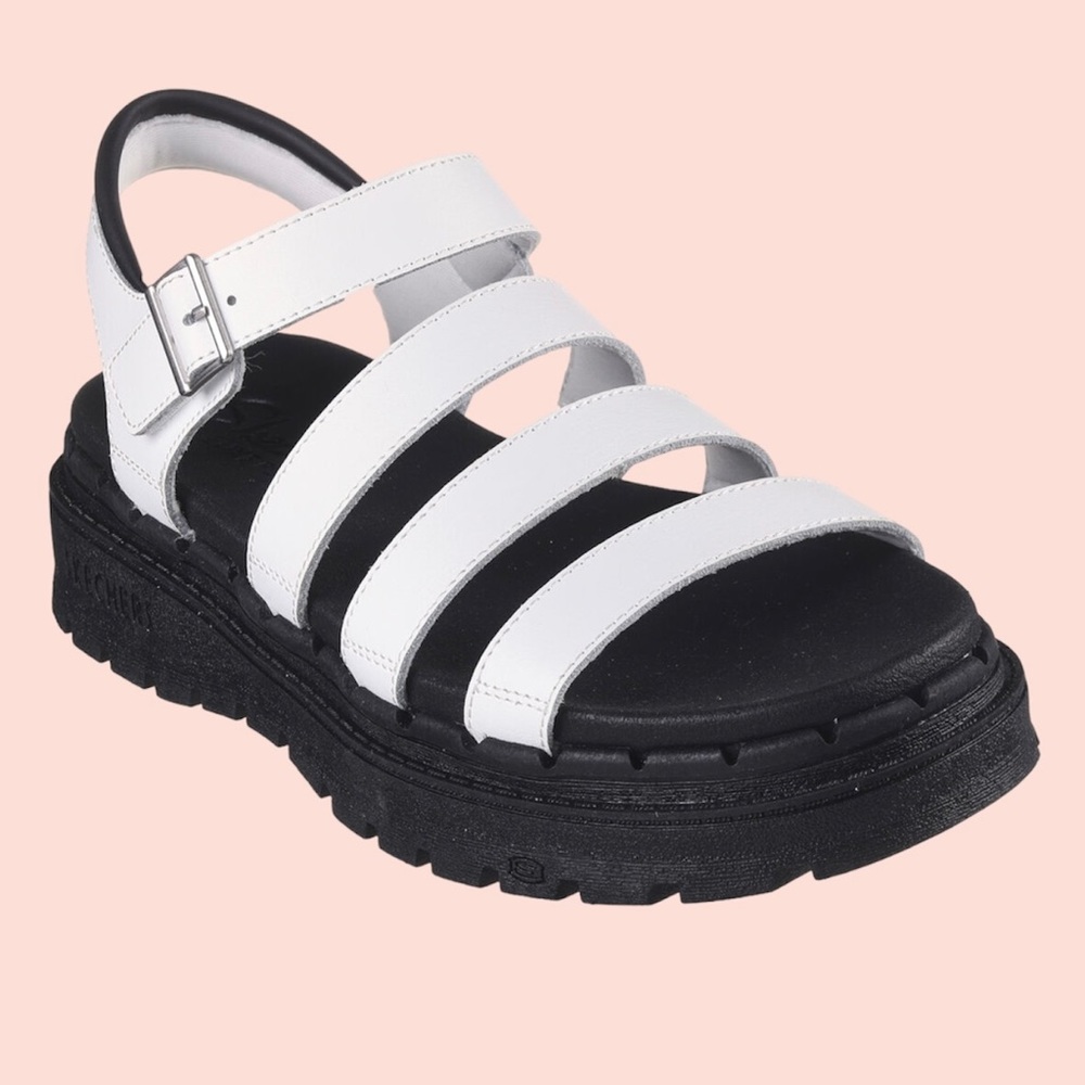 White Platform Sandals
